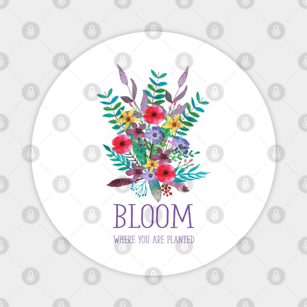 Bloom Magnet by Amanda Jane